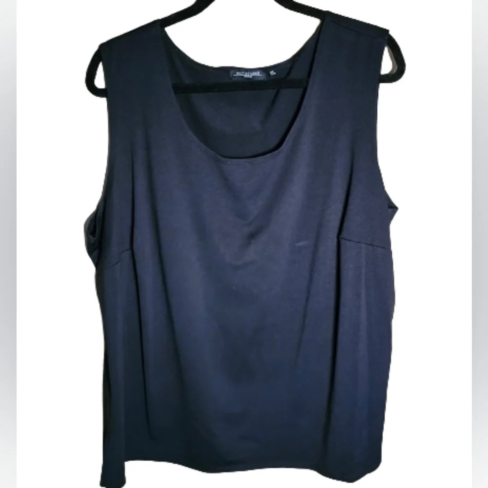 Notations Black Tank Top
